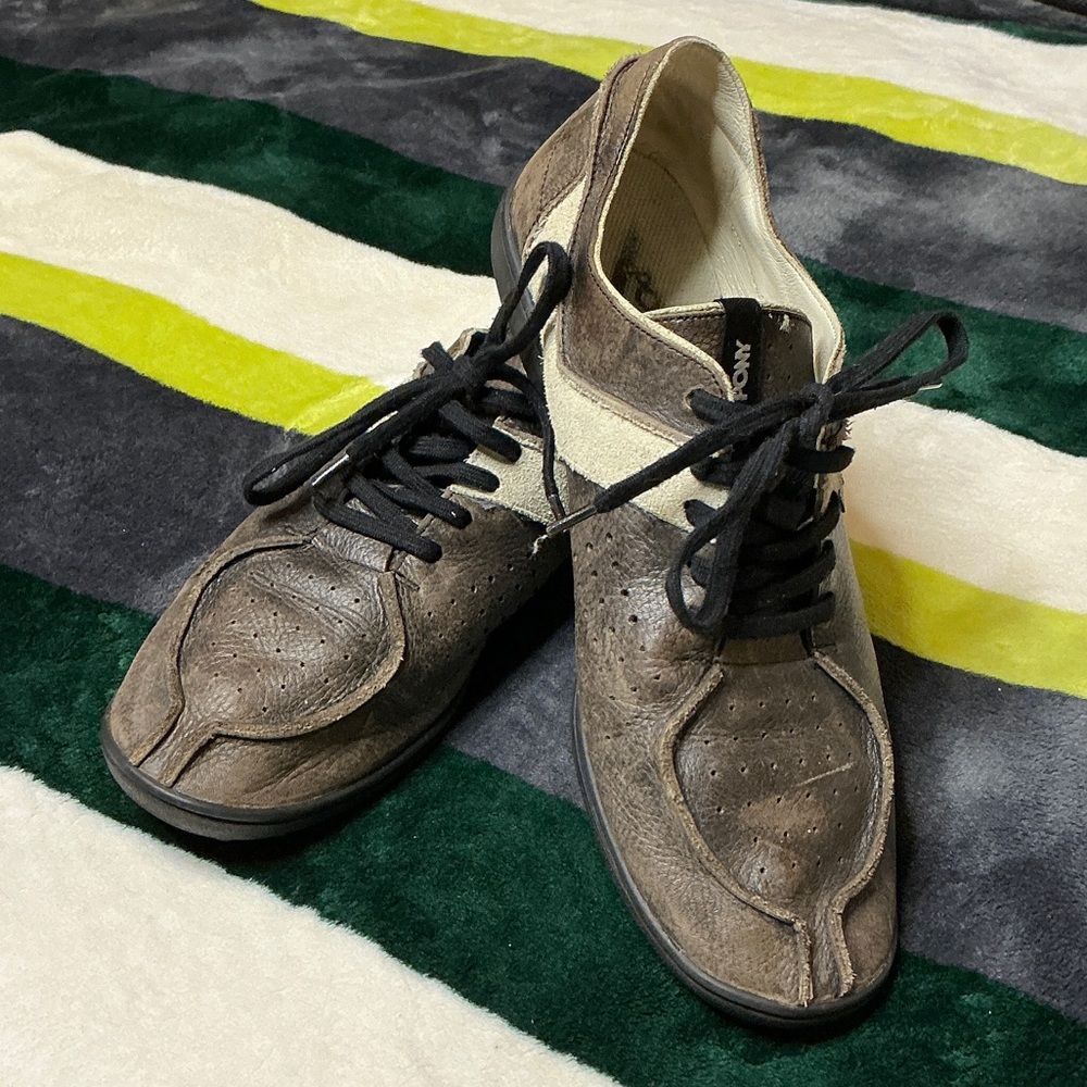 Pony Brown and Cream Men's Sneakers